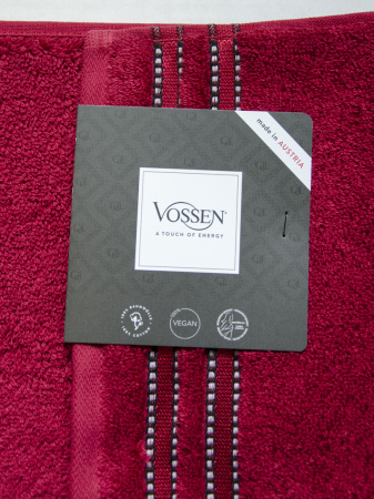  Полотенце Vossen Cult de Luxe rubin (390) фото в интернет-магазине Герд Биллербек