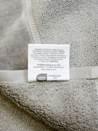  Полотенце Vossen PURE urban grey (746) фото в интернет-магазине Герд Биллербек