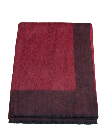  Плед Glen Saxon Border 120 A5 Black carmine 150x200 фото в интернет-магазине Герд Биллербек