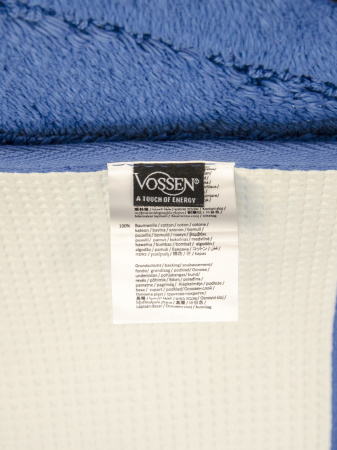  Хлопковый коврик VOSSEN Exclusive deep blue (469) фото в интернет-магазине Герд Биллербек